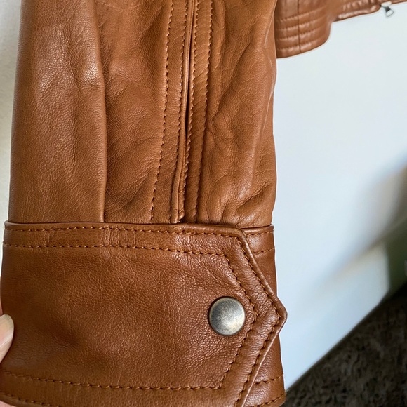 Theory | Trucker Style Leather Jacket LIKE NEW!! - Picture 7 of 8